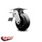 Service Caster 5 Inch Rubber on Steel Caster with Roller Bearing and Total Lock Brake SCC SCC-TTL30S520-RSR - alternate 3